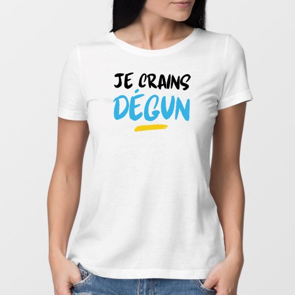 T-Shirt Femme Je crains degun