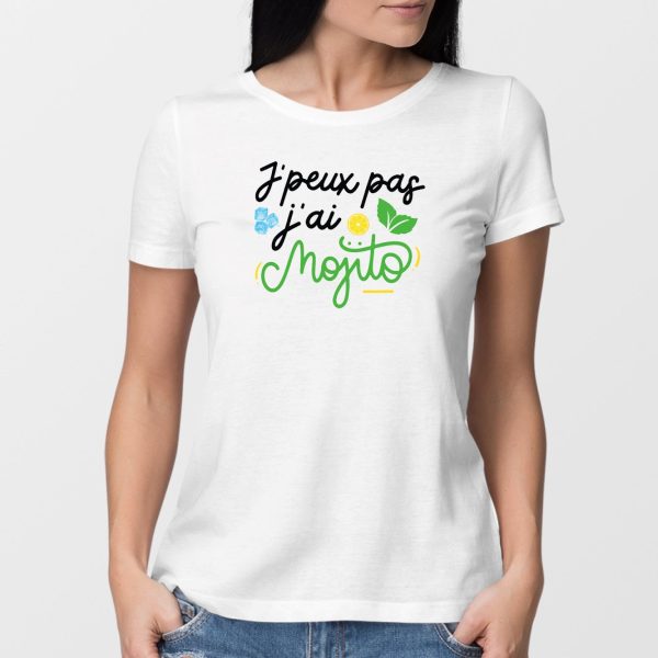 T-Shirt Femme J’peux pas j’ai mojito