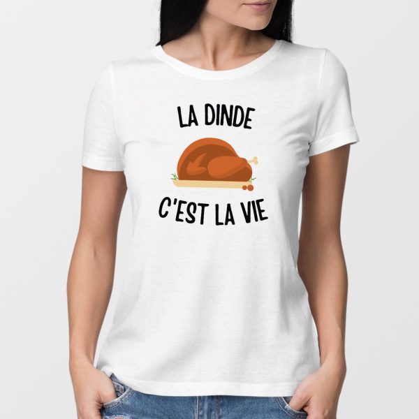 T-Shirt Femme La dinde c’est la vie