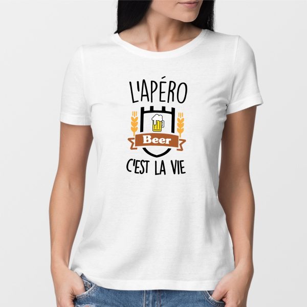 T-Shirt Femme L’apero c’est la vie