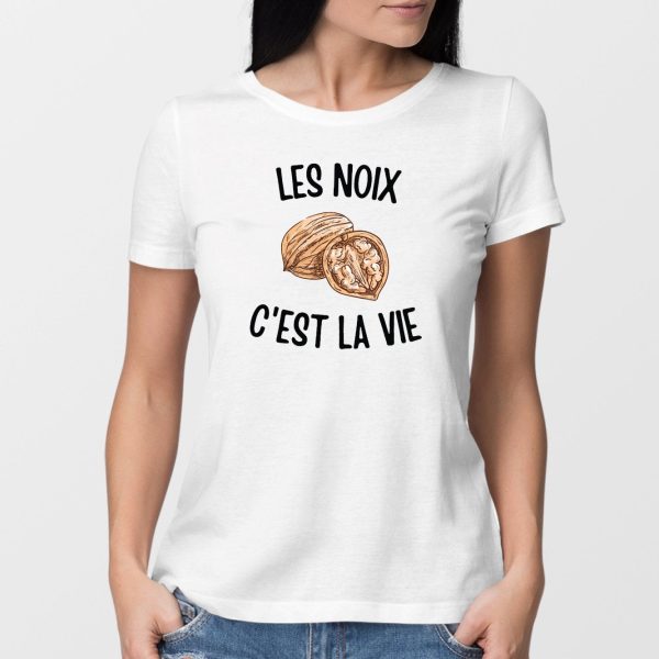 T-Shirt Femme Les noix c’est la vie