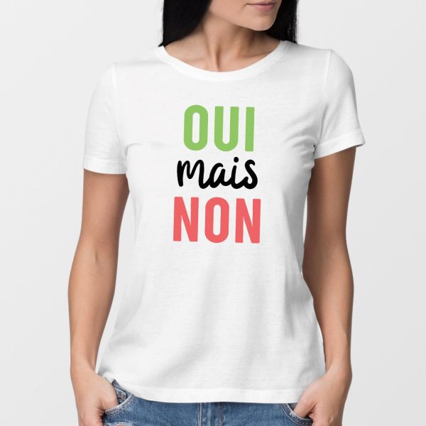 T-Shirt Femme Oui mais non