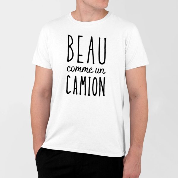 T-Shirt Homme Beau comme un camion