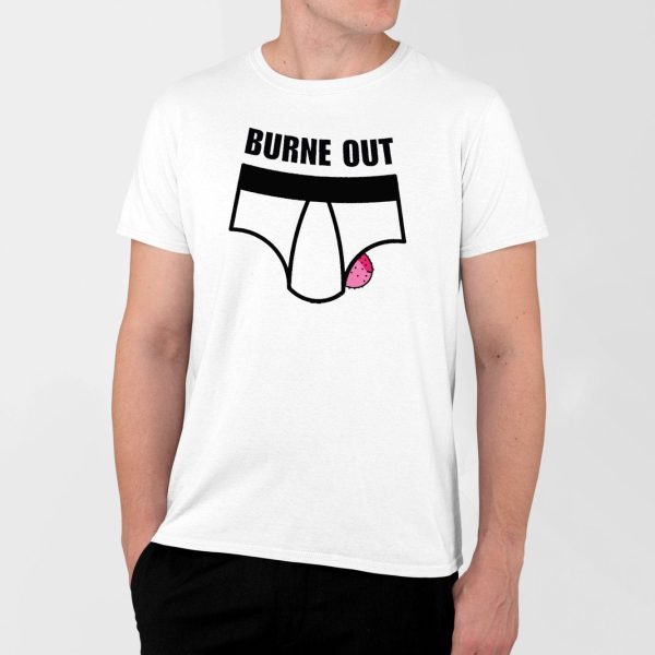 T-Shirt Homme Burne out