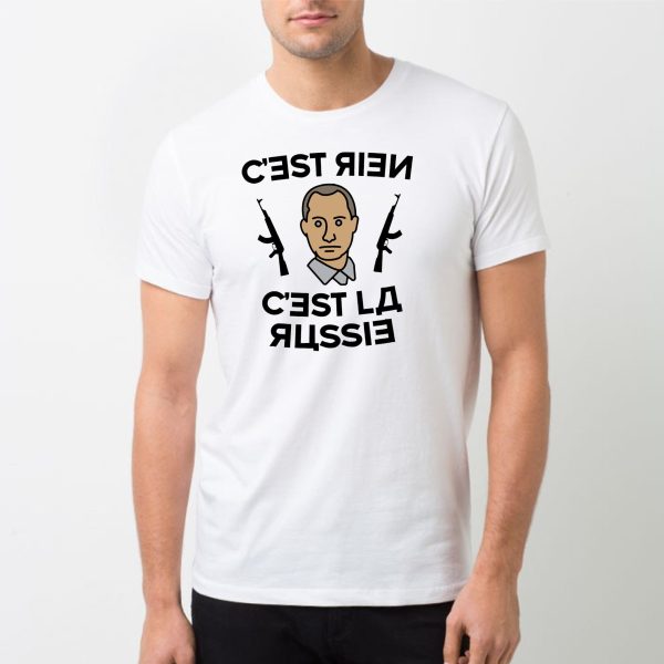 T-Shirt Homme C’est rien c’est la Russie