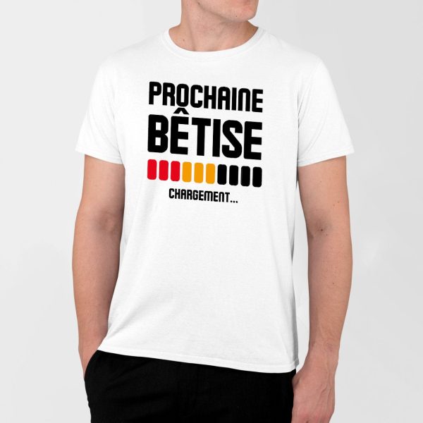 T-Shirt Homme Chargement prochaine betise