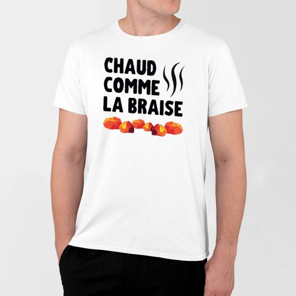 T-Shirt Homme Chaud comme la braise