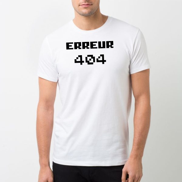 T-Shirt Homme Erreur 404