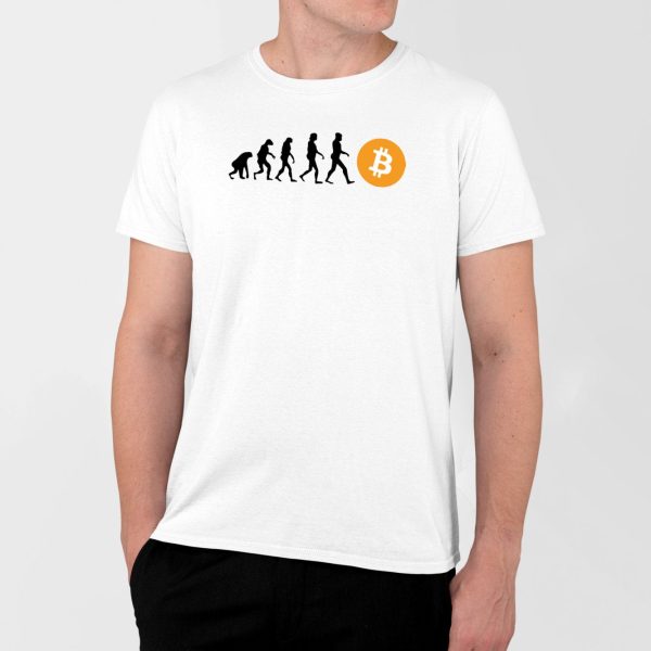 T-Shirt Homme Evolution Bitcoin