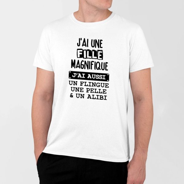 T-Shirt Homme J’ai une fille magnifique