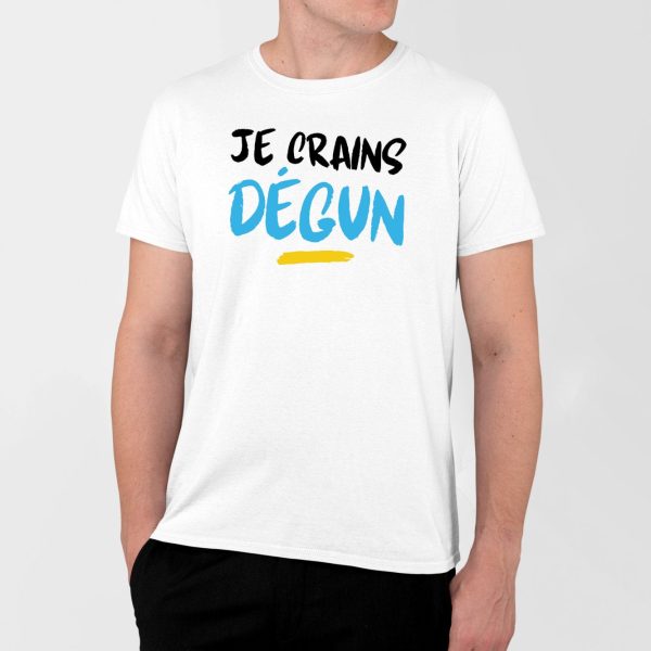 T-Shirt Homme Je crains degun