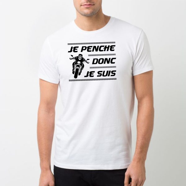 T-Shirt Homme Je penche donc je suis