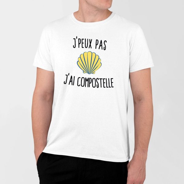 T-Shirt Homme J’peux pas j’ai Compostelle