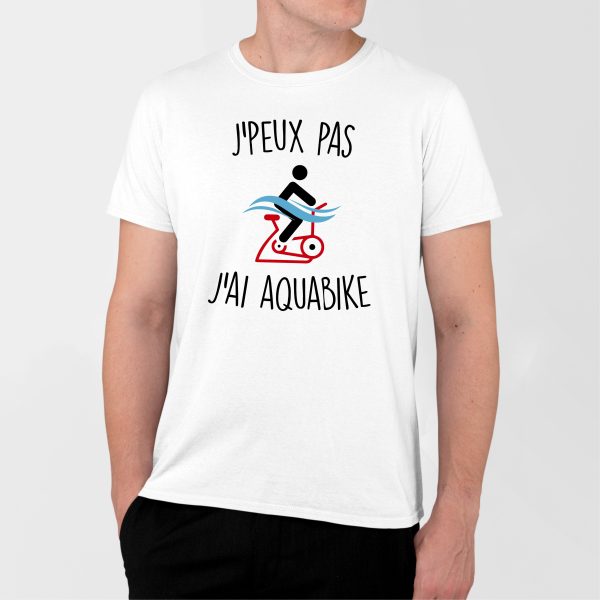 T-Shirt Homme J’peux pas j’ai aquabike