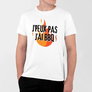 T-Shirt Homme J&rsquo;peux pas j&rsquo;ai barbecue