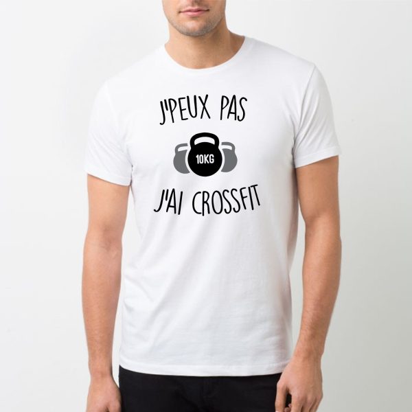 T-Shirt Homme J’peux pas j’ai crossfit