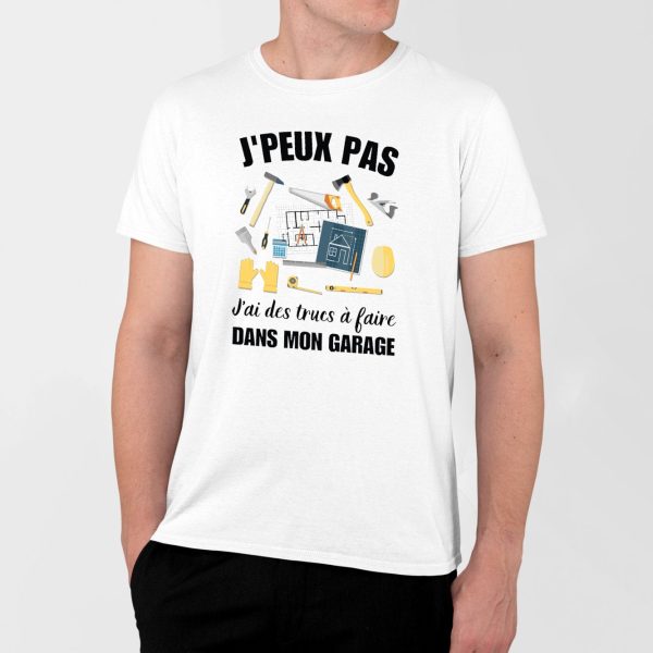 T-Shirt Homme J’peux pas j’ai garage