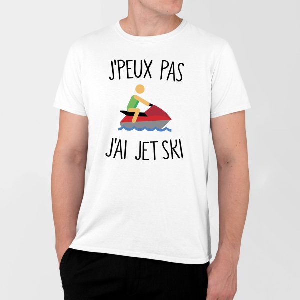 T-Shirt Homme J’peux pas j’ai jet ski