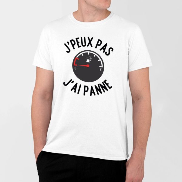 T-Shirt Homme J’peux pas j’ai panne