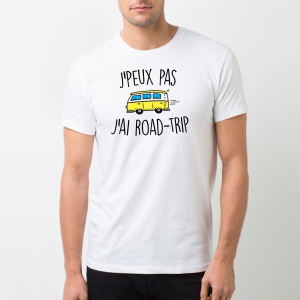 T-Shirt Homme J’peux pas j’ai road-trip