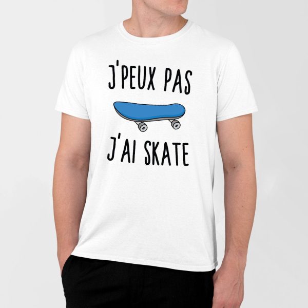 T-Shirt Homme J’peux pas j’ai skate