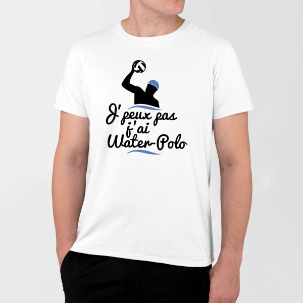 T-Shirt Homme J’peux pas j’ai water-polo