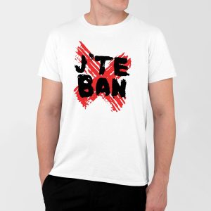 T-Shirt Homme J&rsquo;te ban