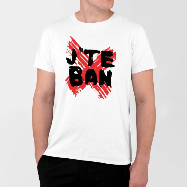 T-Shirt Homme J’te ban