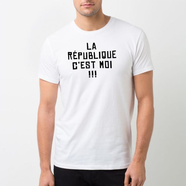 T-Shirt Homme La republique c’est moi