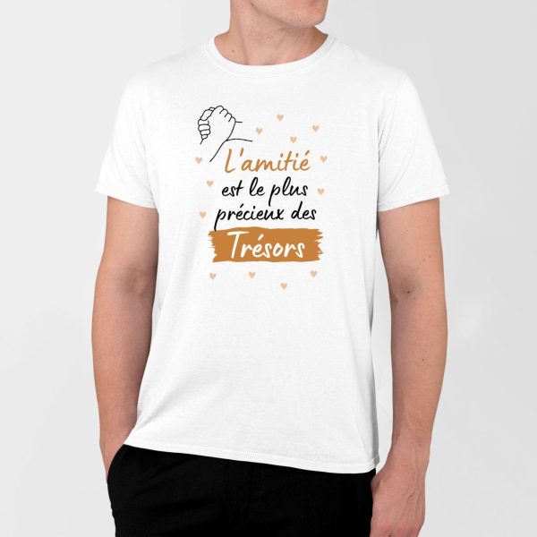 T-Shirt Homme L’amitie le plus precieux des tresors