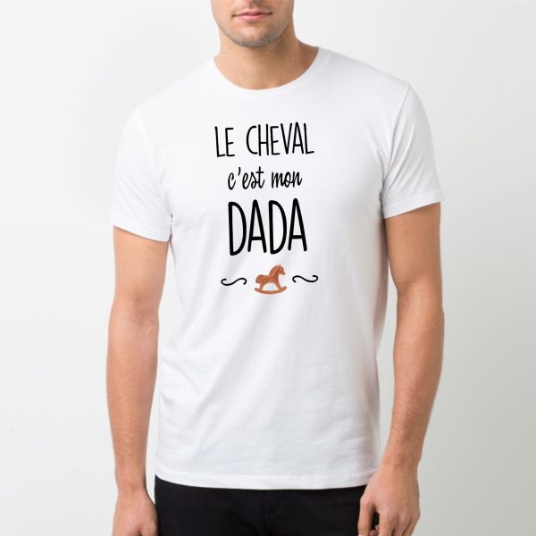 T-Shirt Homme Le cheval c’est mon dada