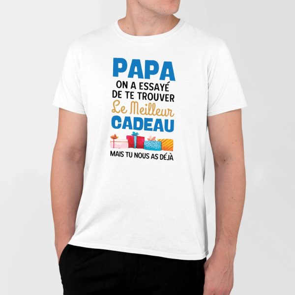 T-Shirt Homme Le meilleur cadeau pour papa