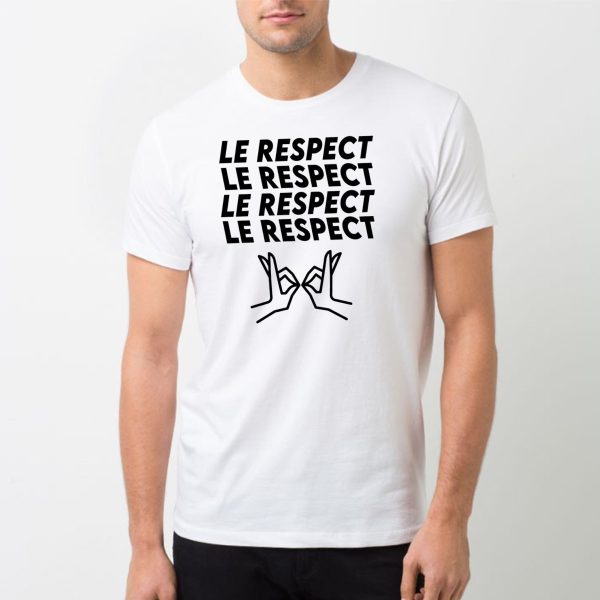 T-Shirt Homme Le respect