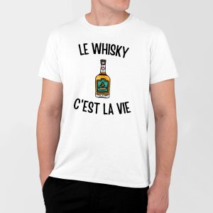 T-Shirt Homme Le whisky c’est la vie T-Shirt Homme Le whisky c’est la vie