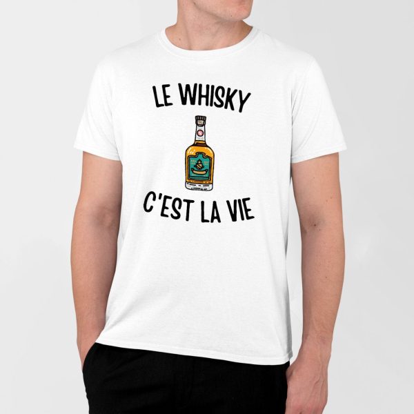 T-Shirt Homme Le whisky c’est la vie