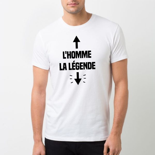 T-Shirt Homme L’homme la legende