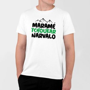 T-Shirt Homme Marame tchoukar narvalo T-Shirt Homme Marame tchoukar narvalo