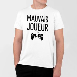 T-Shirt Homme Mauvais joueur T-Shirt Homme Mauvais joueur