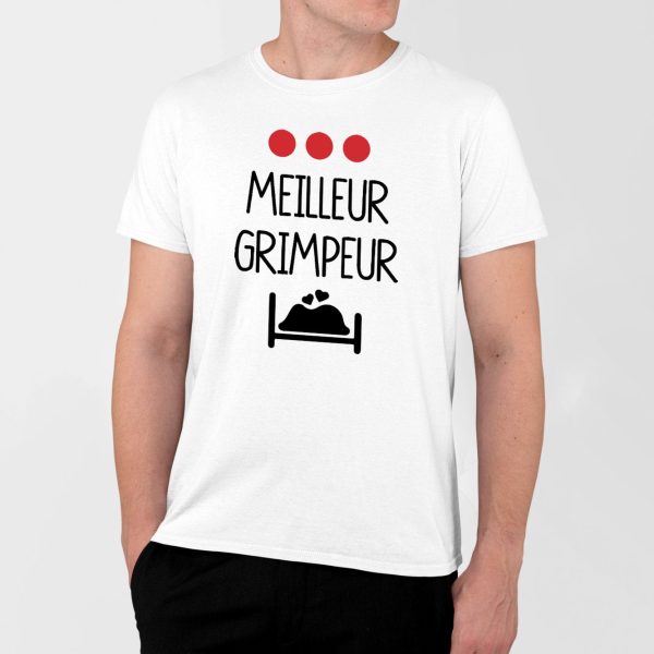 T-Shirt Homme Meilleur grimpeur