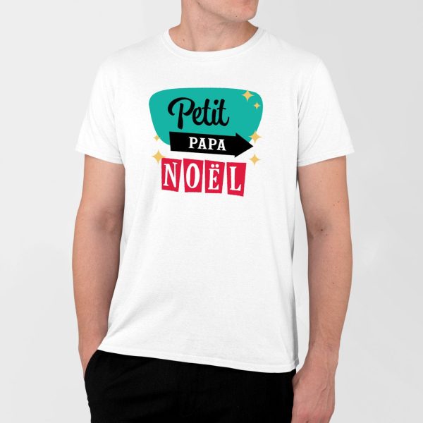 T-Shirt Homme Petit Papa Noel