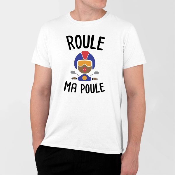 T-Shirt Homme Roule ma poule