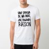 T-Shirt Homme Sauf erreur j&rsquo;ai raison