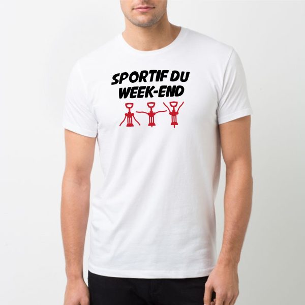 T-Shirt Homme Sportif du week-end