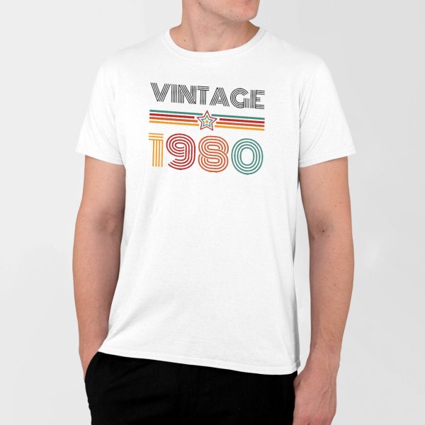 T-Shirt Homme Vintage annee 1980