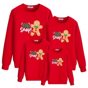 Pull de Noel identique bonhomme pain d’epice Pull de Noel identique bonhomme pain d’epice