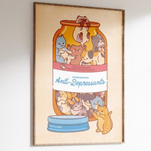 Anti-Depressants Art Print
