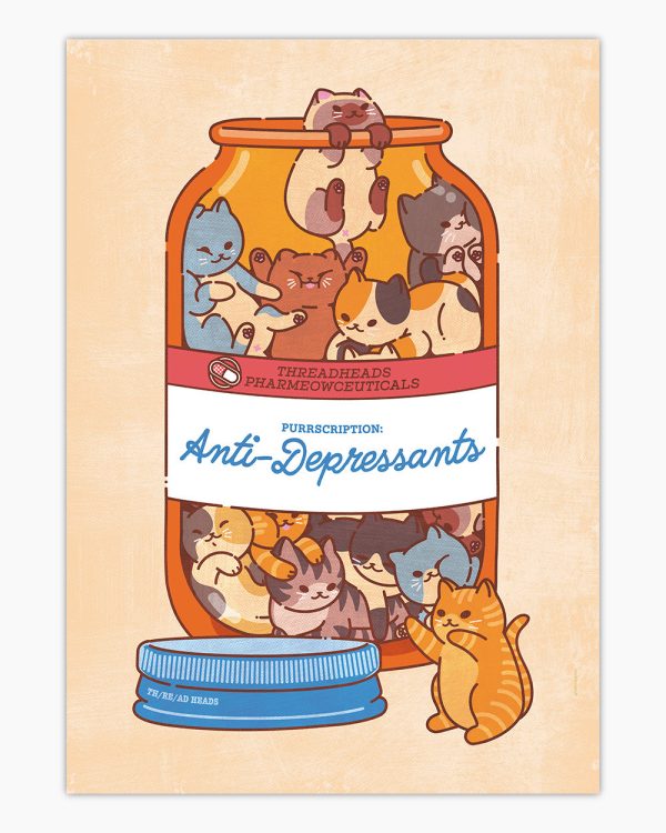 Anti-Depressants Art Print