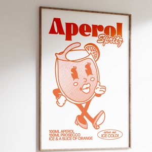 Aperol Spritz Art Print