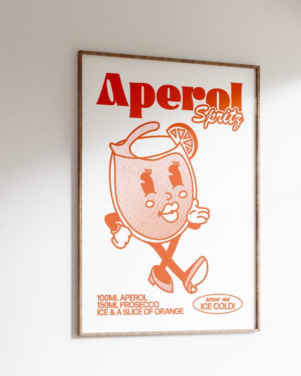 Aperol Spritz Art Print