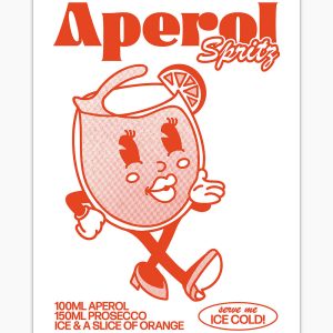 Aperol Spritz Art Print 2 Aperol Spritz Art Print 3